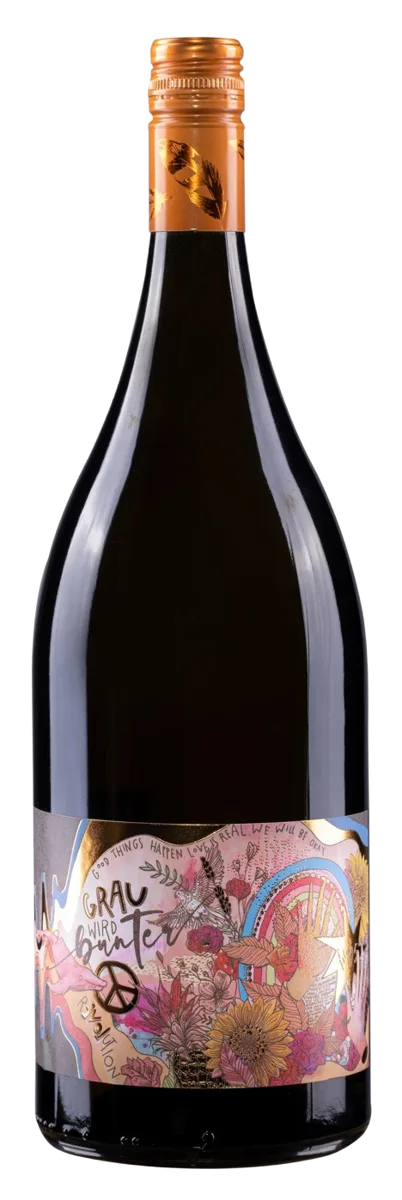 Grau wird bunter Grauburgunder trocken MAGNUM – Weinschwestern