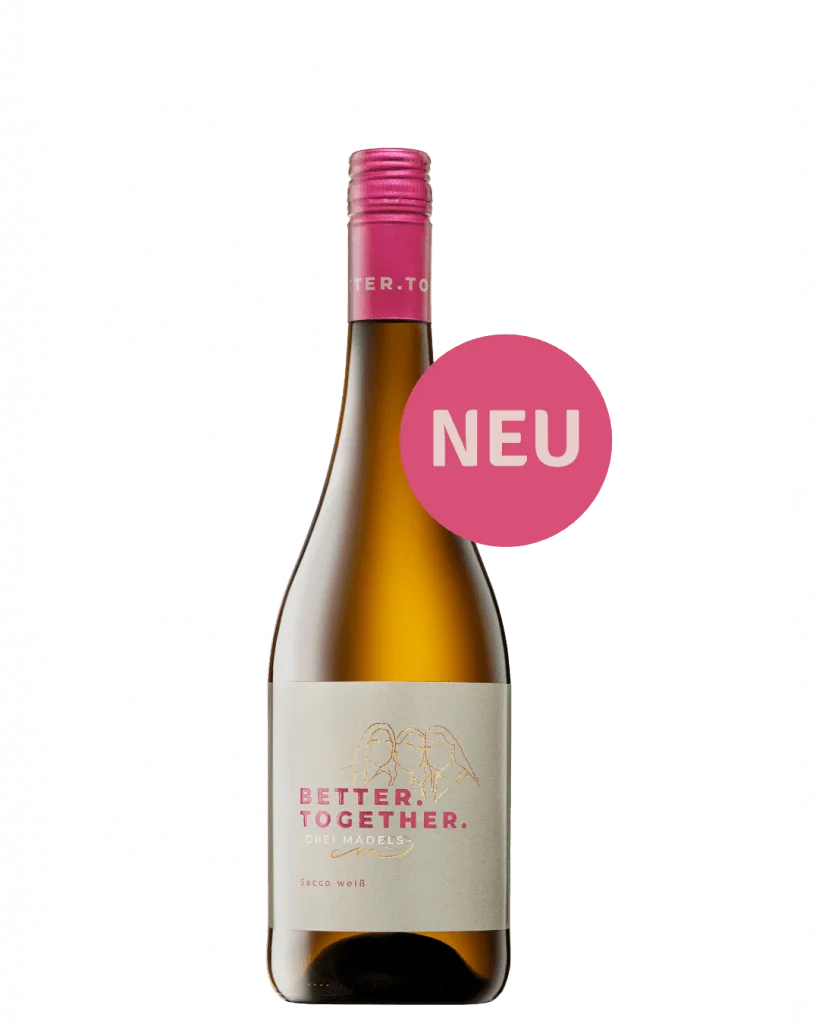 3 Mädels #BETTER.TOGETHER.# Secco weiß feinfruchtig