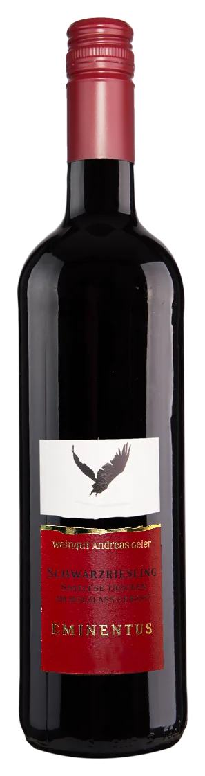 Eminentus Schwarzriesling , Spätlese trocken *im Holzfass gereift*