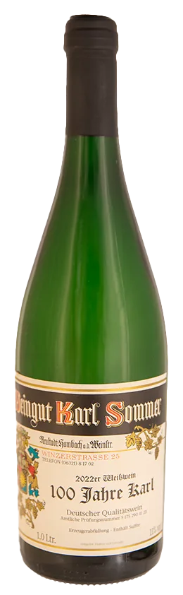 Jubiläumswein „Goldener Meister“