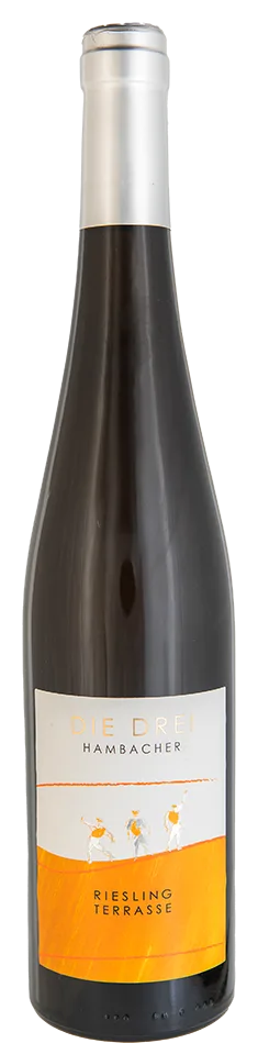 2022 „DIE DREI HAMBACHER“ Riesling Spätlese, mild, silber [BIO]