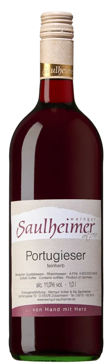 Portugieser Rotwein feinherb