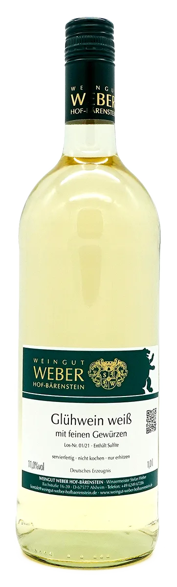 Glühwein – weiß 1,0l