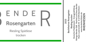 2023 Riesling Spätlese trocken