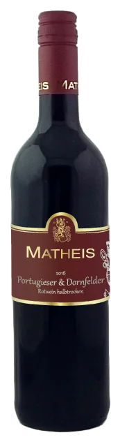 2016 Portugieser-Dornfelder Rotwein halbtrocken