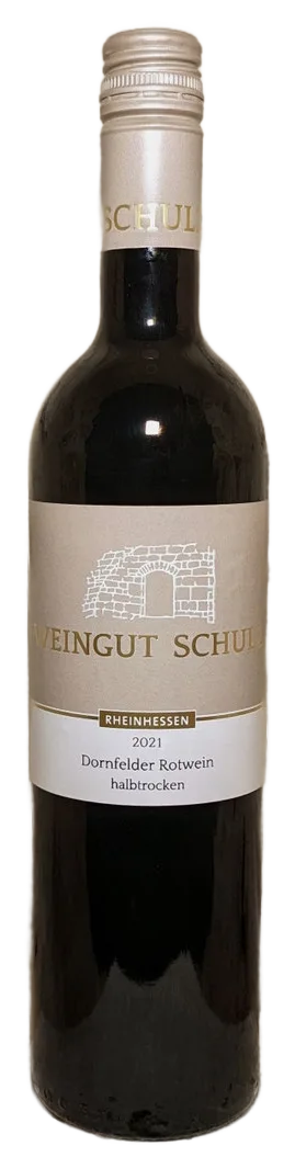 2021er Dornfelder Rotwein, halbtrocken 1123