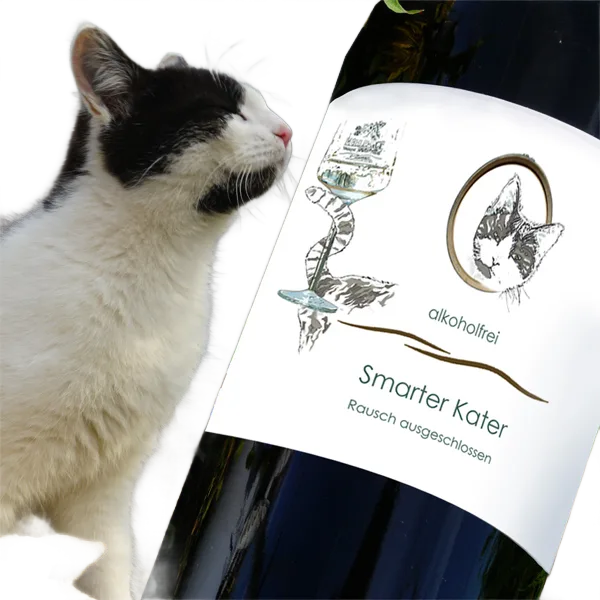 Smater Kater alkoholfreier Wein