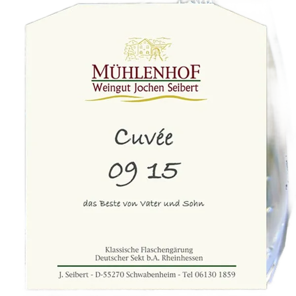 Cuvee 0915 Sekt b.A. halbtrocken