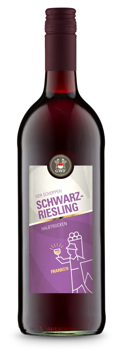 VIER SCHOPPEN - Schwarzriesling - Qualitätswein - halbtrocken