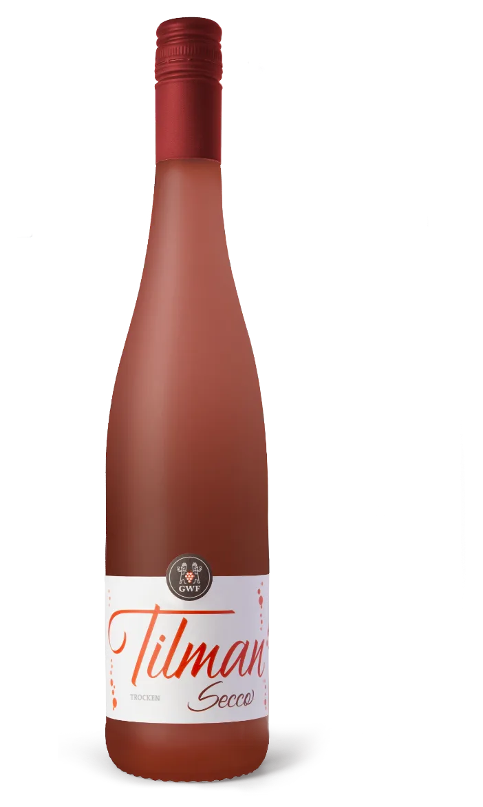 Tilman Secco - Rotling - Deutscher Perlwein mit zuges. Kohlensäure - trocken
