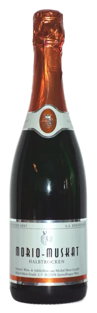 Sekt Morio-Muskat halbtrocken