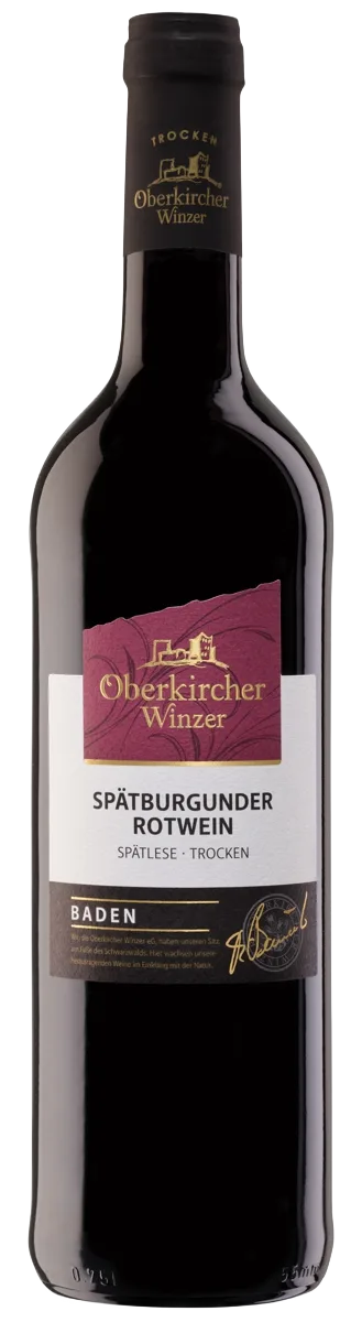 Spätburgunder Rotwein Spätlese trocken
