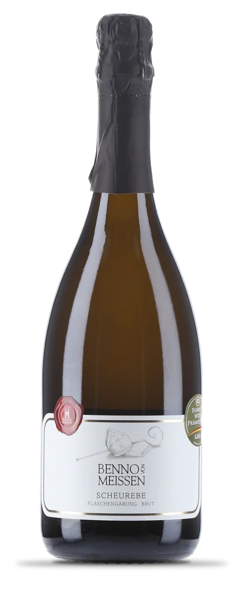 BENNO von MEISSEN Scheurebe Sekt Sachsen Flaschengärung brut