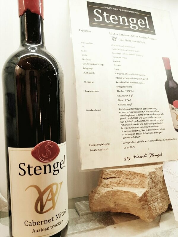 CABERNET MITOS, Trocken - im Barrique gereift