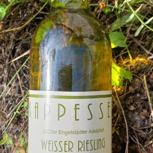 2023er Weißer Riesling Kabinett feinfruchtig Engelstädter Adelpfad
