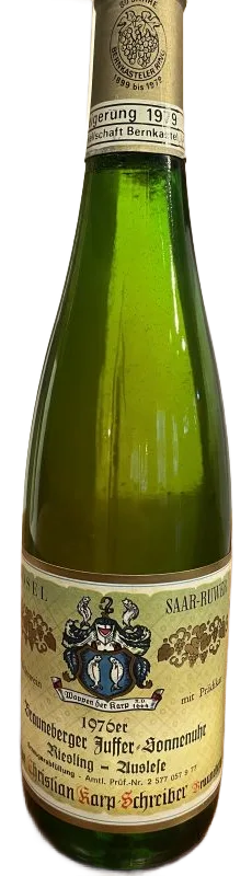 1976 Brauneberger Juffer-Sonnenuhr Auslese