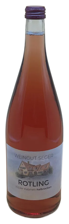 2023er Rotling Kabinett halbtrocken - Literflasche