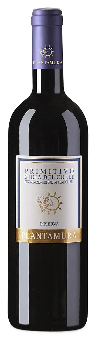 Primitivo Gioia del Colle D.O.C. Riserva Plantamura – Etichetta Bianca