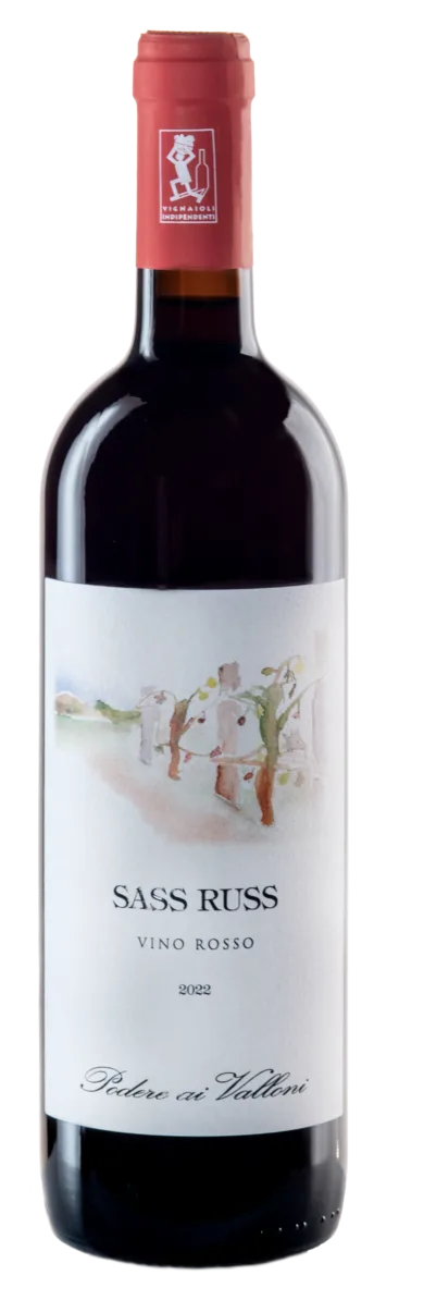 Vino rosso bio Sass Russ