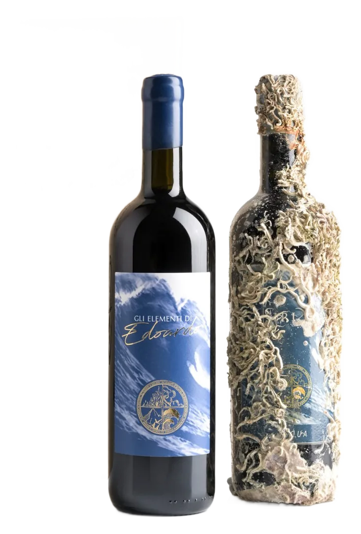 Acqua, Il Cofanetto doppio con la versione affinata in cantina ed in mare