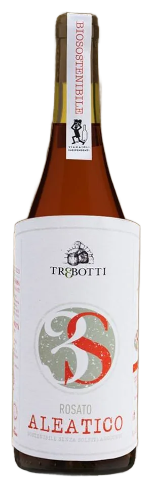 3S Aleatico Rosato Lazio Aleatico IGP - Rosato BIO senza solfiti
