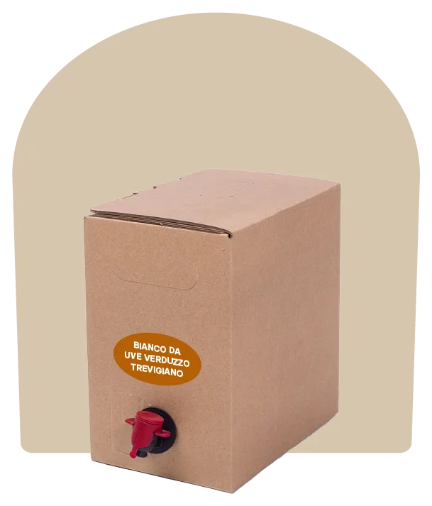 Vino bianco da uve Verduzzo Trevigiano – Bag