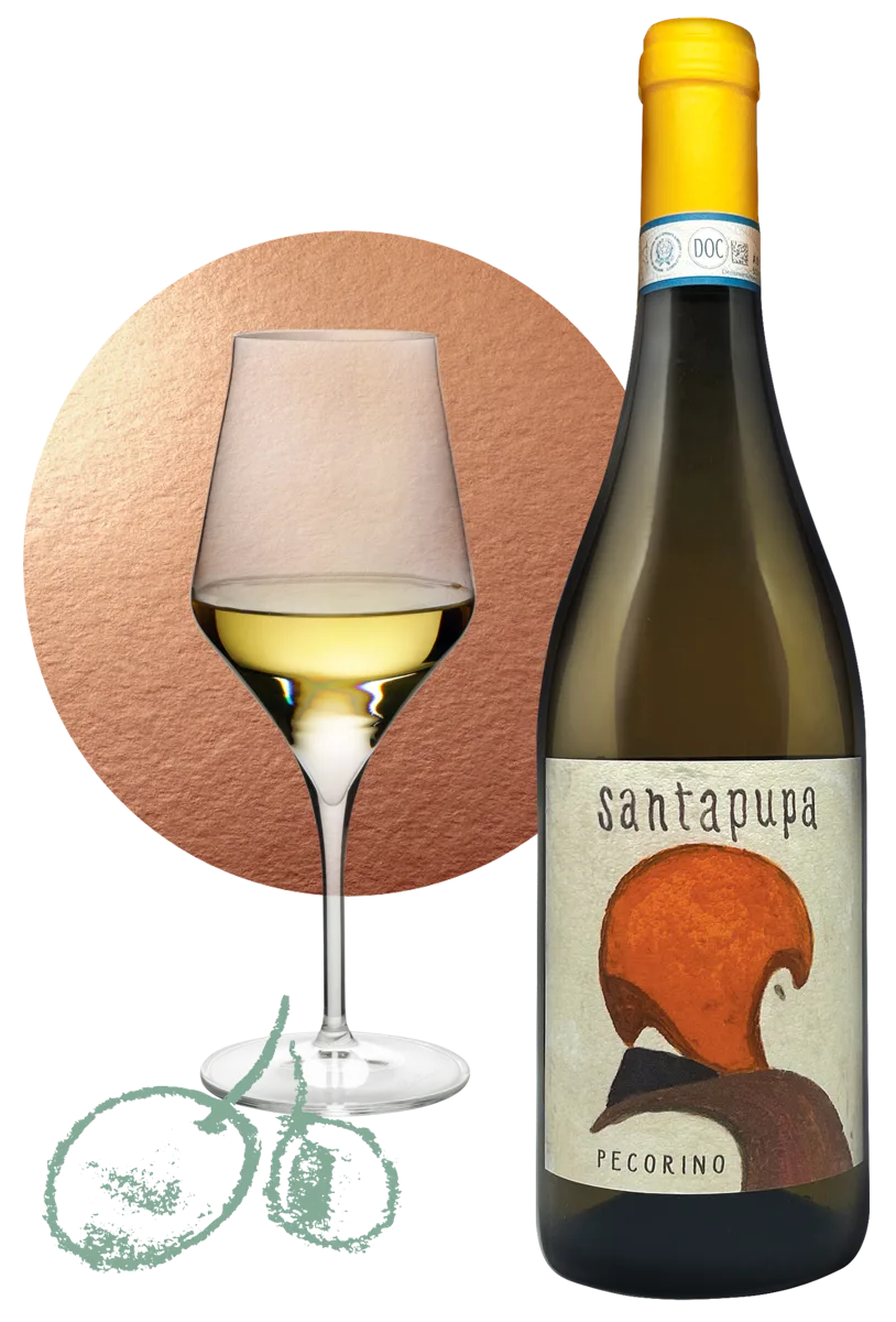 Colline Teramane Abruzzo DOC “Pecorino” Superiore Santapupa