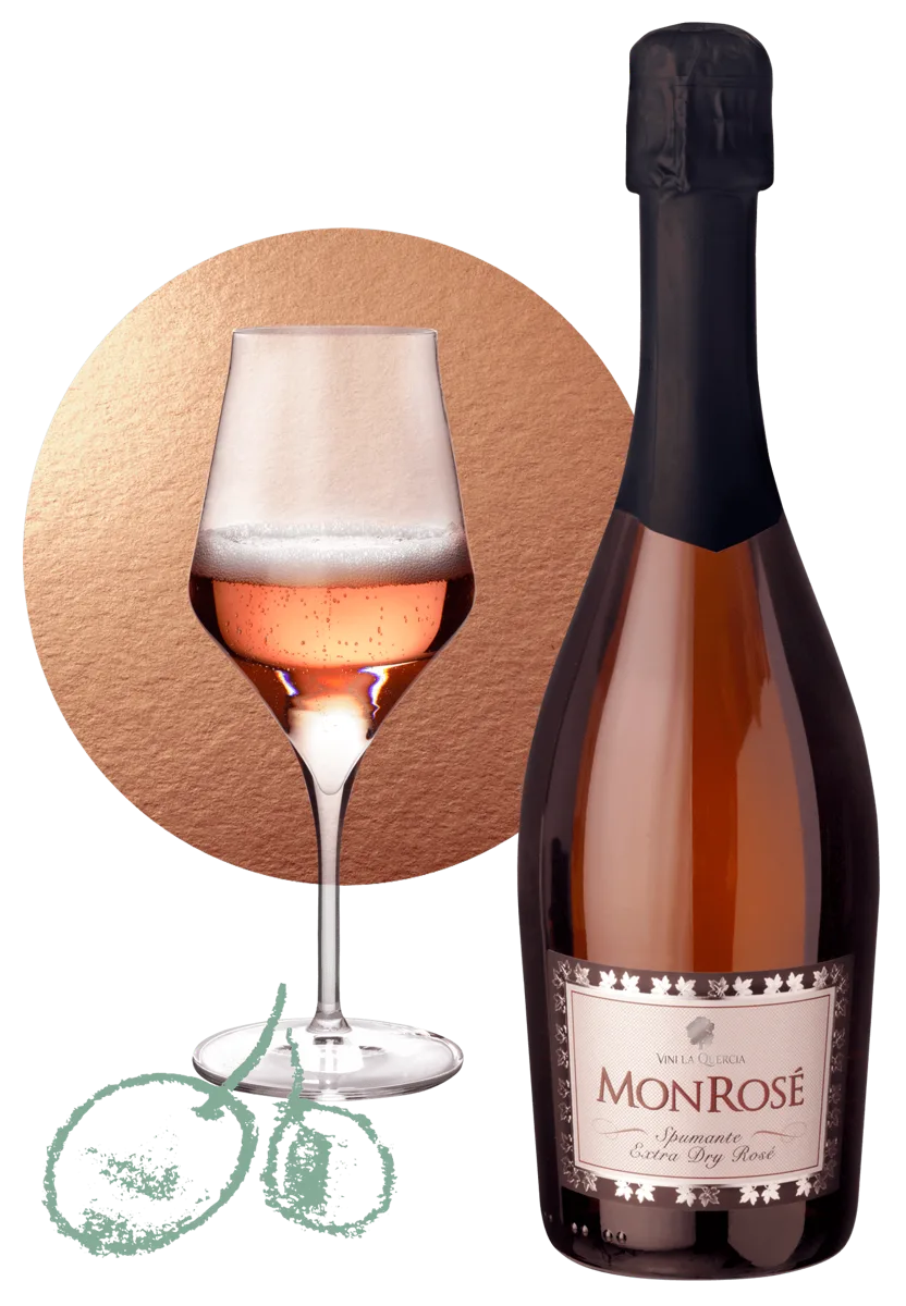 Vino Spumante Rosè Brut Monrosè