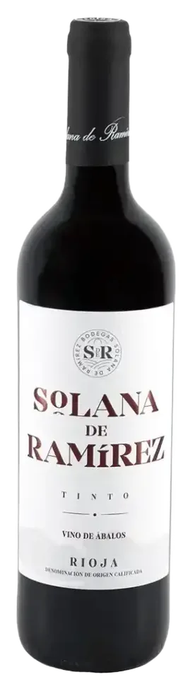 Vino tinto joven Solana de Ramírez