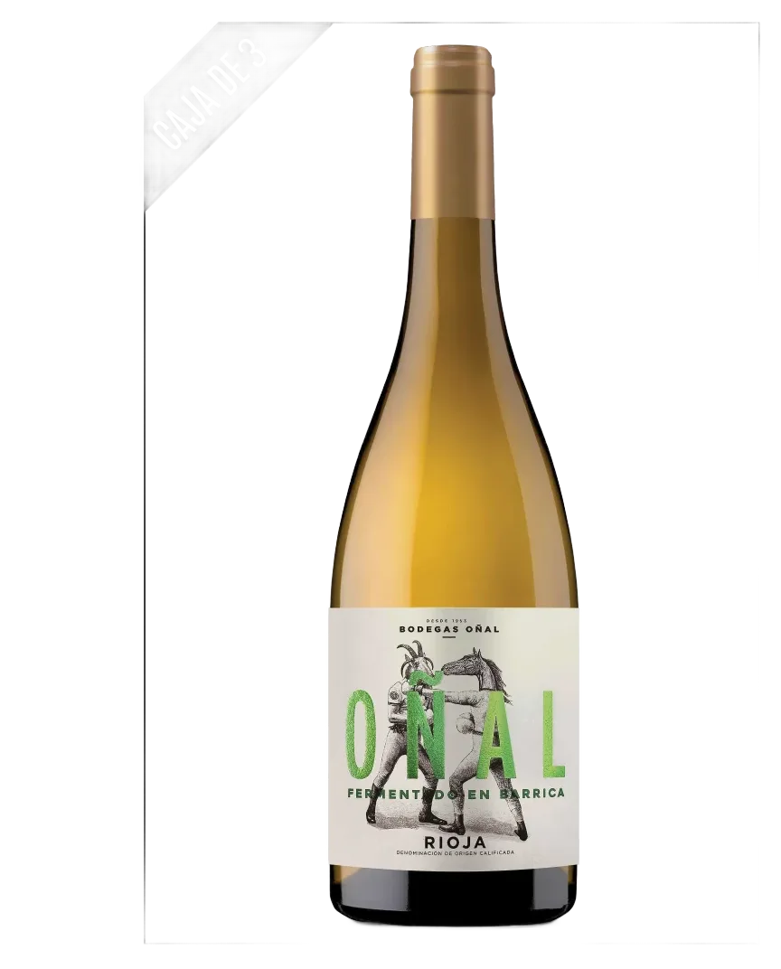 OÑAL Blanco Fermentado en Barrica Caja 3
