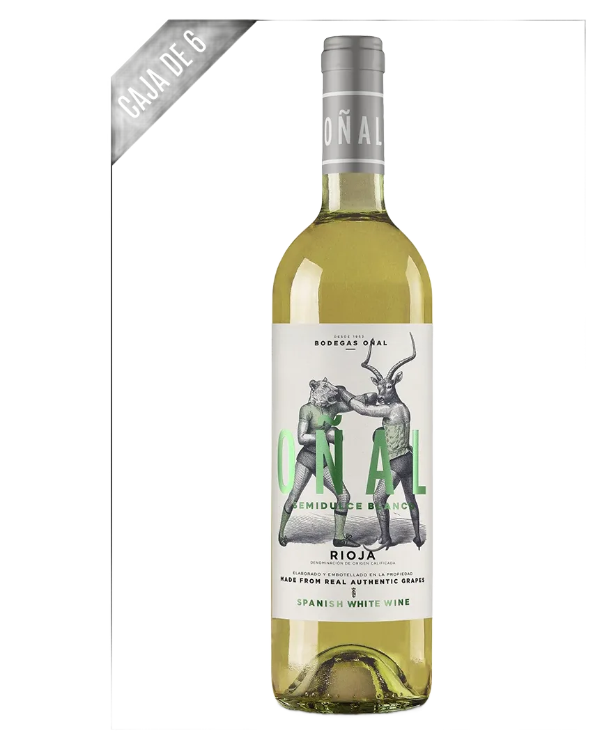 OÑAL Blanco Semidulce Caja 6