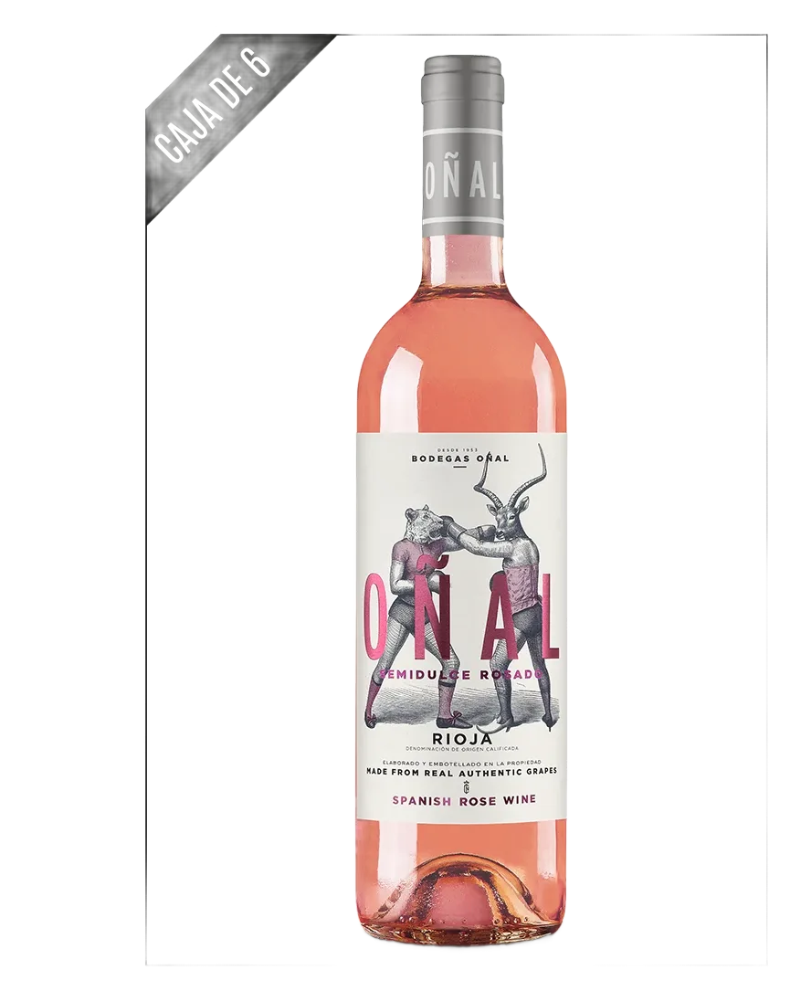OÑAL Rosado Semidulce Caja 6