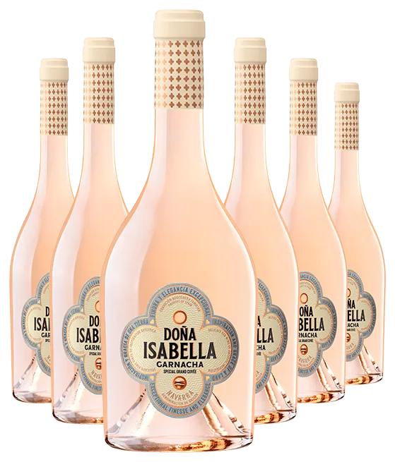 Doña Isabella Garnacha Rosado - Caja de 6 botellas de 75cl