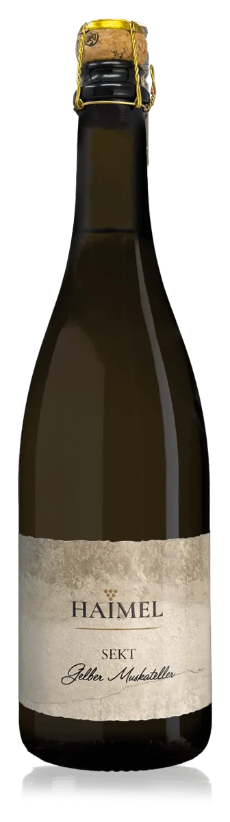 Sekt Brut vom Gelben Muskateller