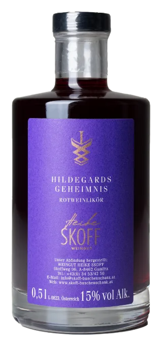 Hildegards Geheimnis – Rotweinlikör