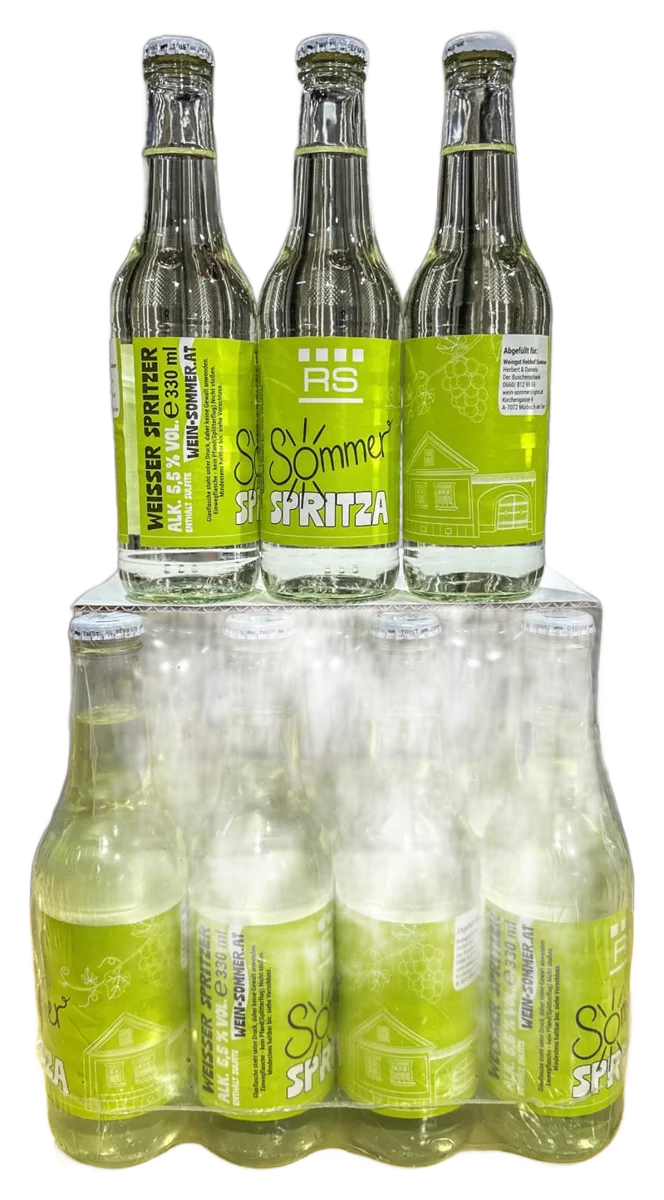 Weißer Spritzer 12 Flaschen 0,33 l
