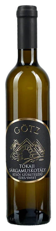 Götz Tokaji Sárgamuskotály késői szüret édes