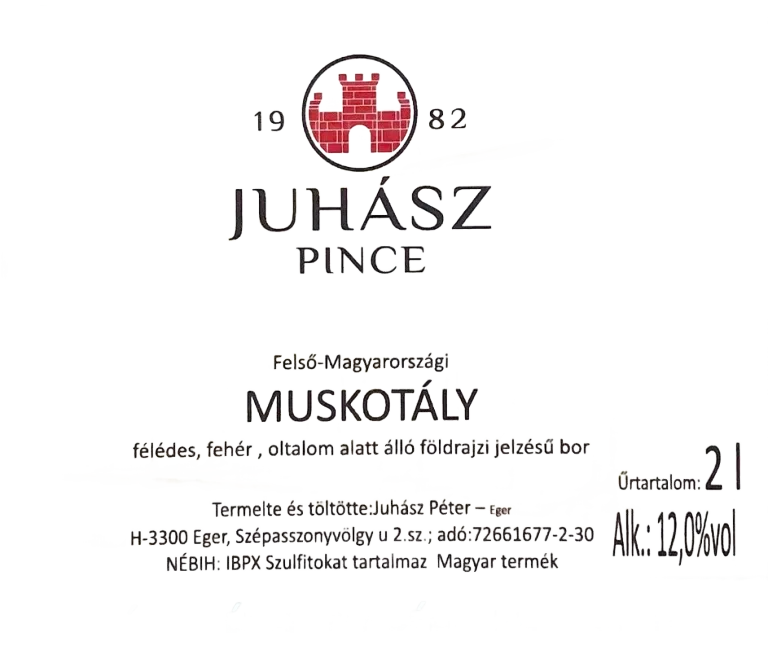 Muskotály folyóbor