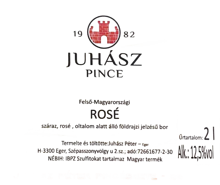 Rosé folyóbor