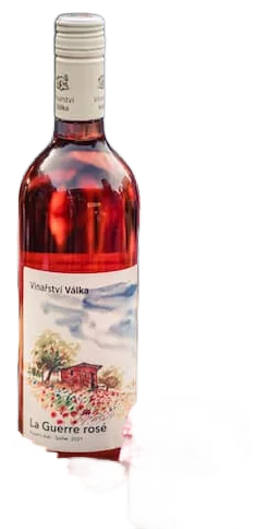 La Guerre rosé 2022, suché, BIO