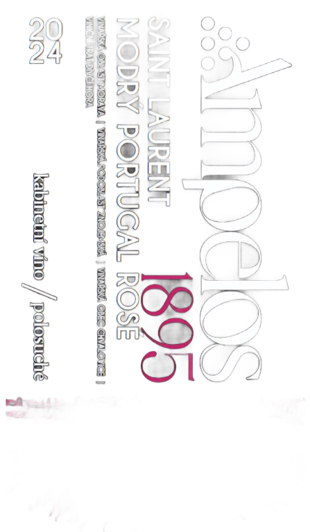 Saint Laurent Modrý Portugal rosé 2024