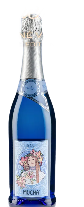 Mucha Sekt Blue Edition