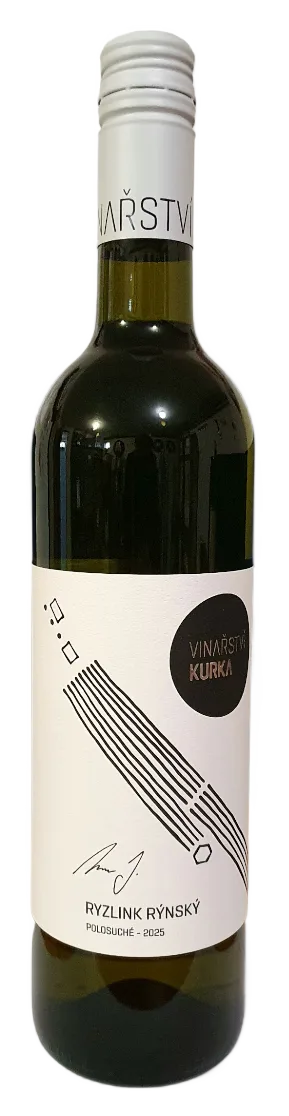 Ryzlink rýnský (2025) – polosuché, 0.75l