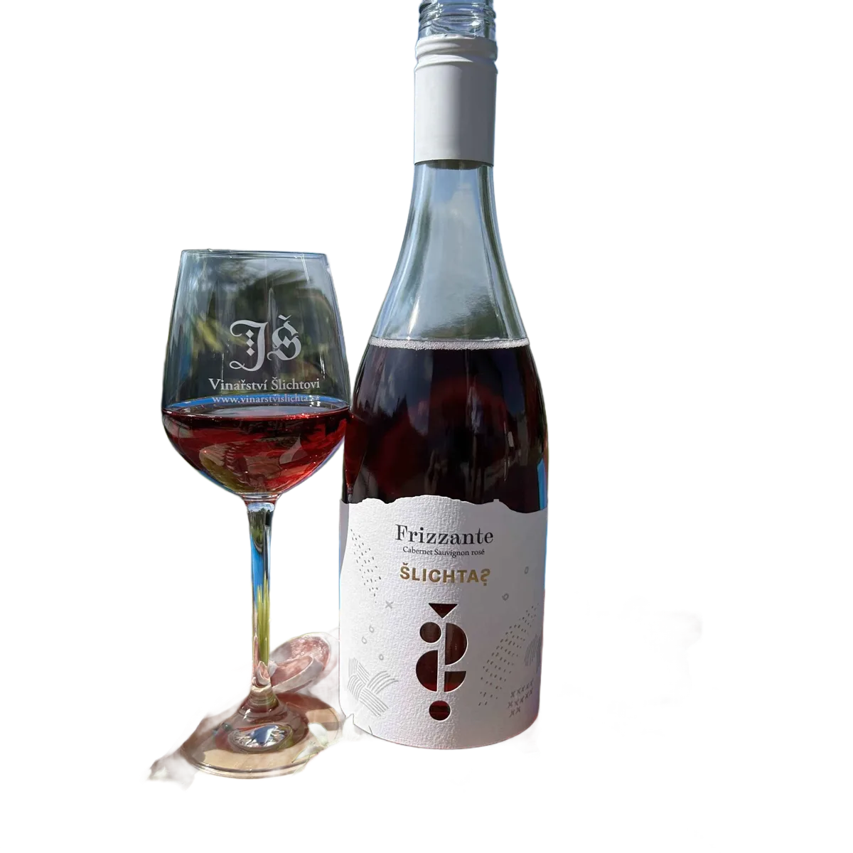 FRIZZANTE - Cabernet Sauvignon rosé 2024 Jakostní víno, Polosladké