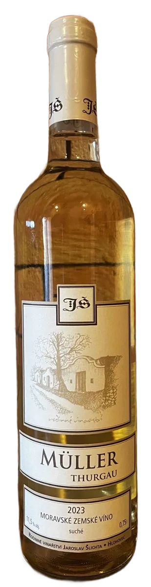 Müller Thurgau 2023 Moravské zemské víno, Suché