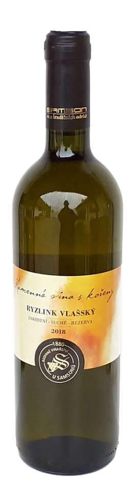 Ryzlink vlašský – 2018, jakostní, suché
