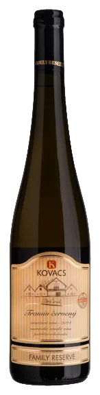 Tramín červený 0,75 mor. zemské víno 62/24 oranžové Kovacs Family Reserve