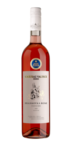 Frankovka rose 0,75 pozdní sběr 2025