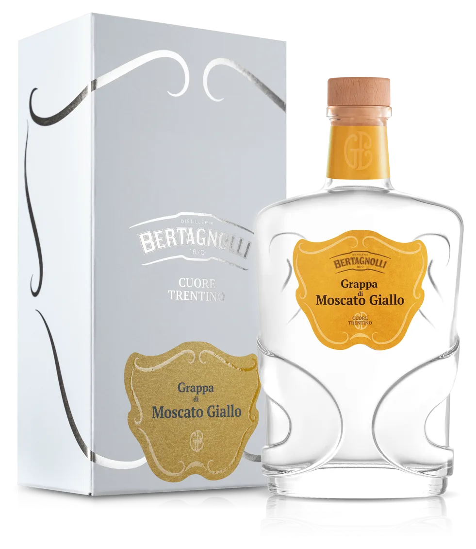 Grappa Moscato Giallo Trentino (Bianca)