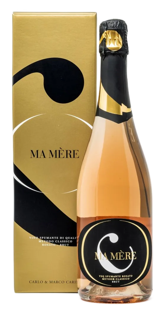 MA MÈRE - V.S.Q. Spumante Metodo Classico, biologico, Rosè de Noirs - Brut
